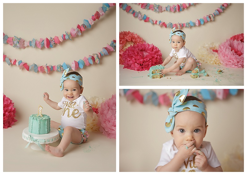 cake smash, baby milestones, baby pictures, birthday